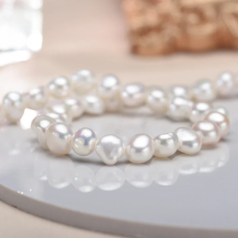 925 Sterling Silver Bracelets with Pearl  Freshwater Pearl