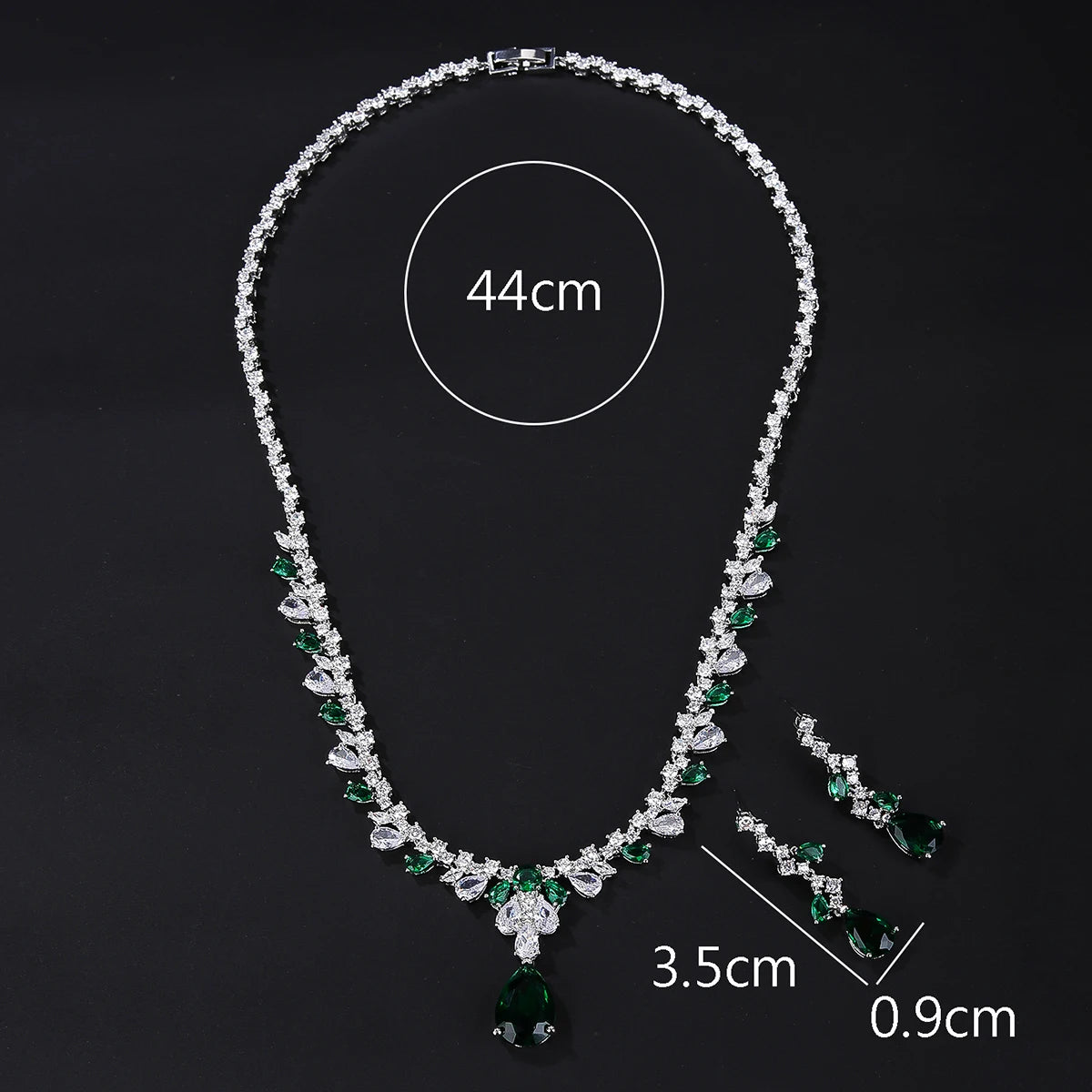 Luxury Pieces High Quality Zirconia Fashion Zirconia  Set Jewelry Zirconia