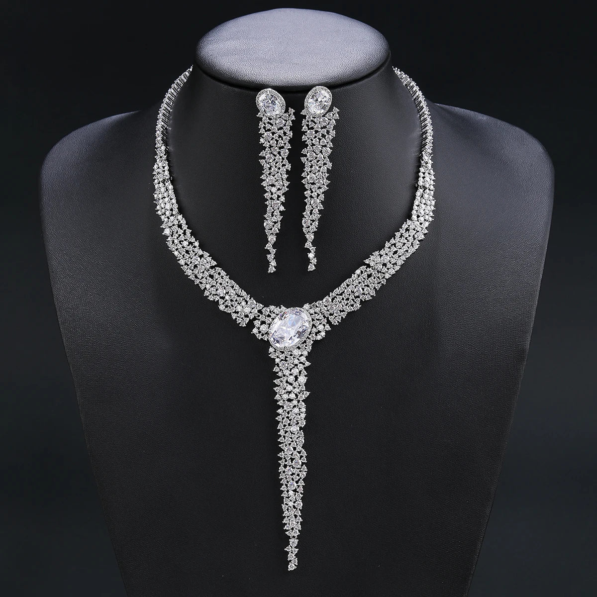 Luxury Zirconia Set Jewelry