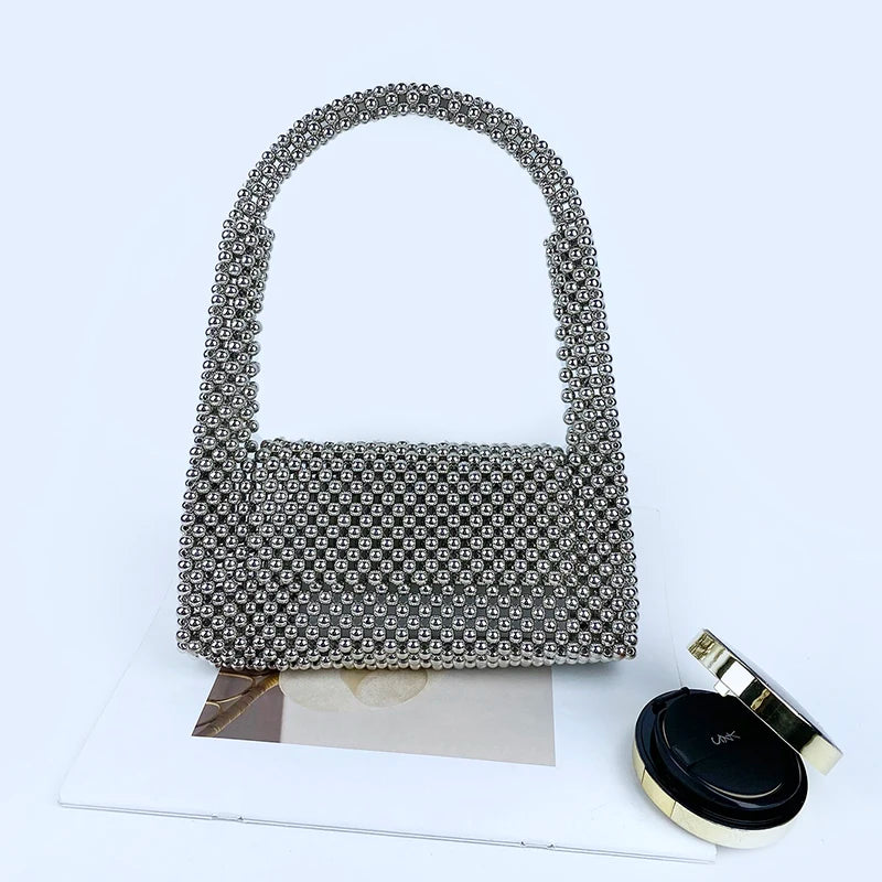 handbag bag silver Inspire Elegance