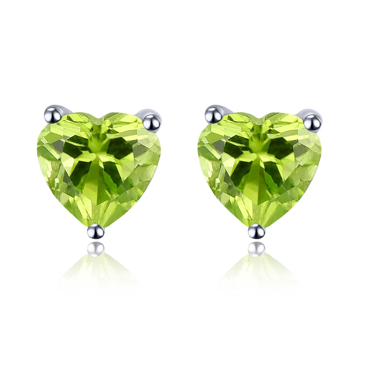 Natural Peridot Sterling Silver