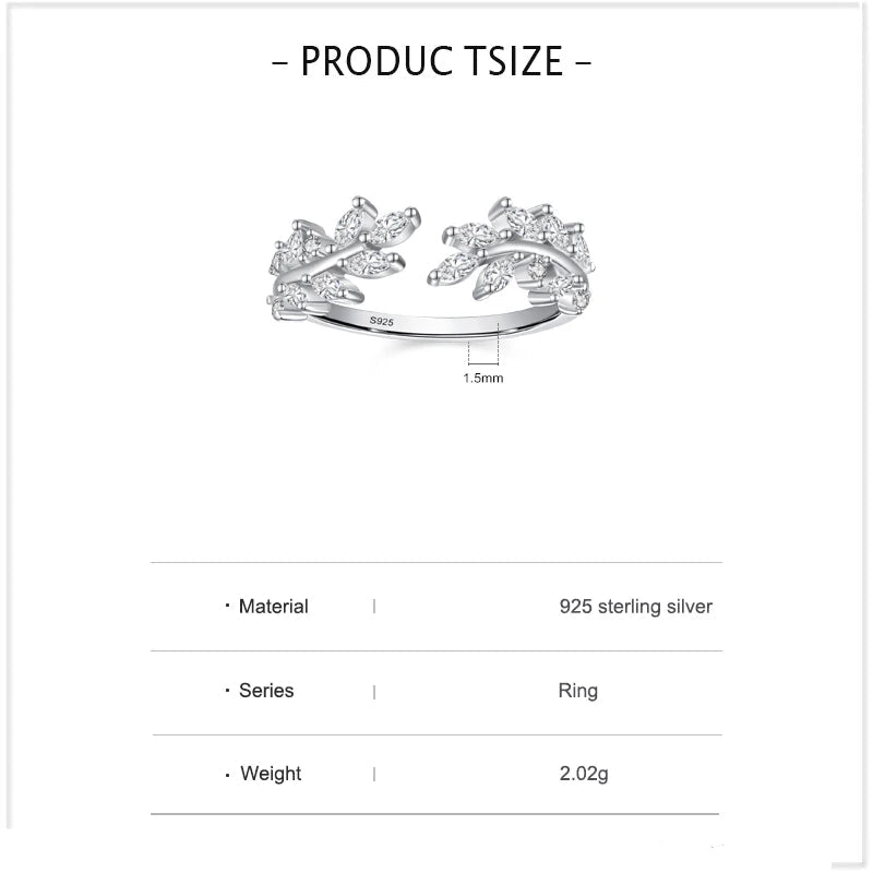 925 Sterling Silver Rings QUEEN