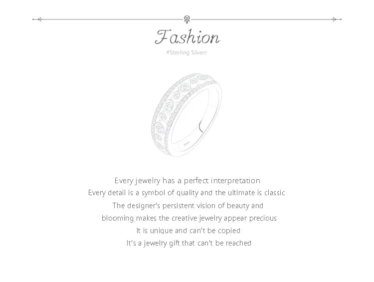 925 Sterling Silver Zircon  Jewelry