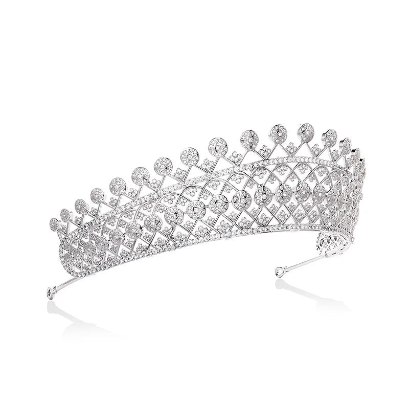 Vintage Luxury  Zirconia Crown Jewelry