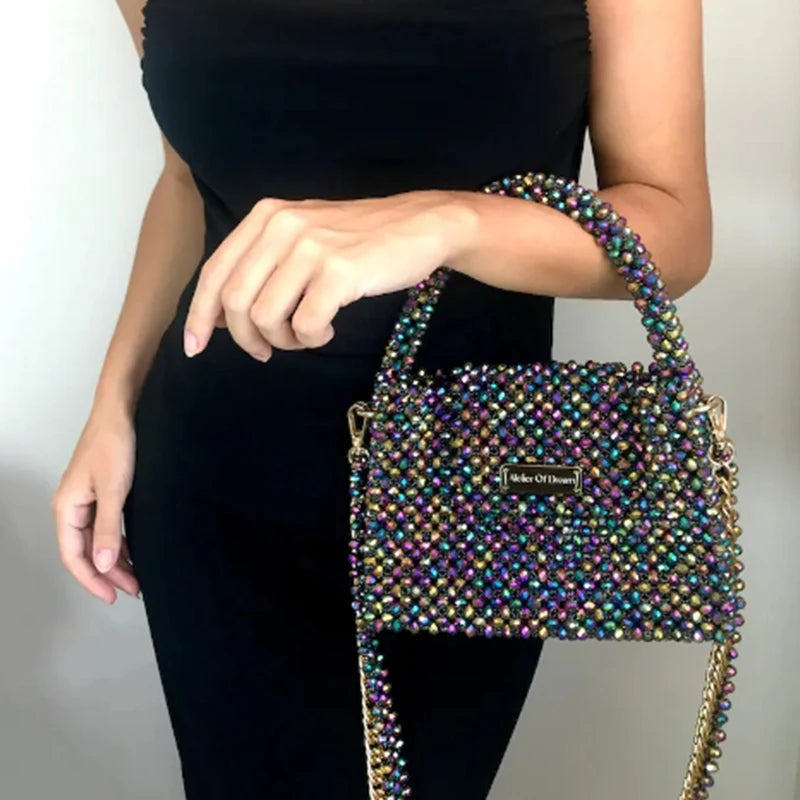 Crystal Fashion  Bags Luxury