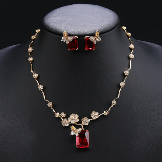 Pieces High Quality Zirconia Fashion Zirconia  Set Jewelry Zirconia