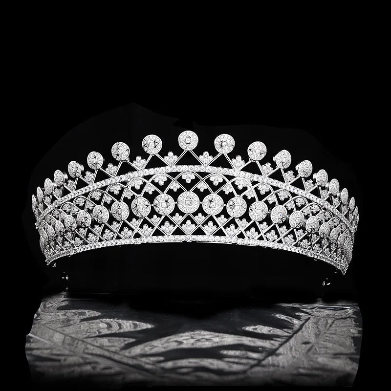 Vintage Luxury  Zirconia Crown Jewelry