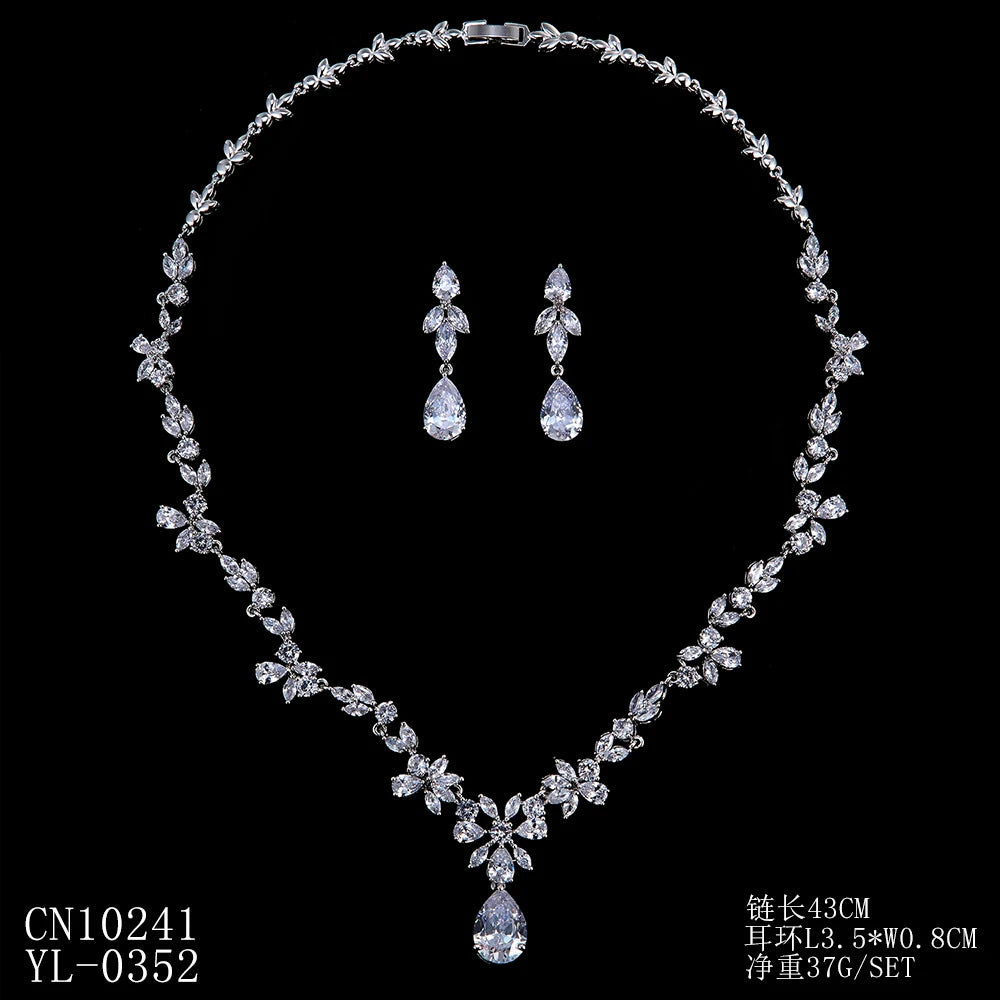 Pieces High Quality Zirconia Fashion Zirconia  Set Jewelry Zirconia