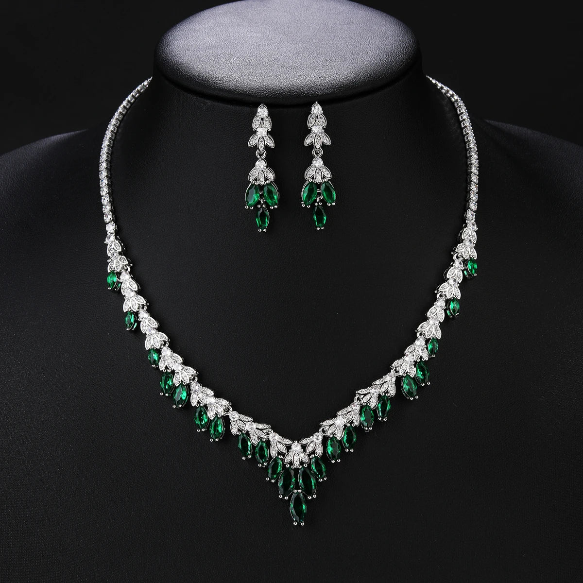 Luxury Pieces High Quality Zirconia Fashion Zirconia  Set Jewelry Zirconia