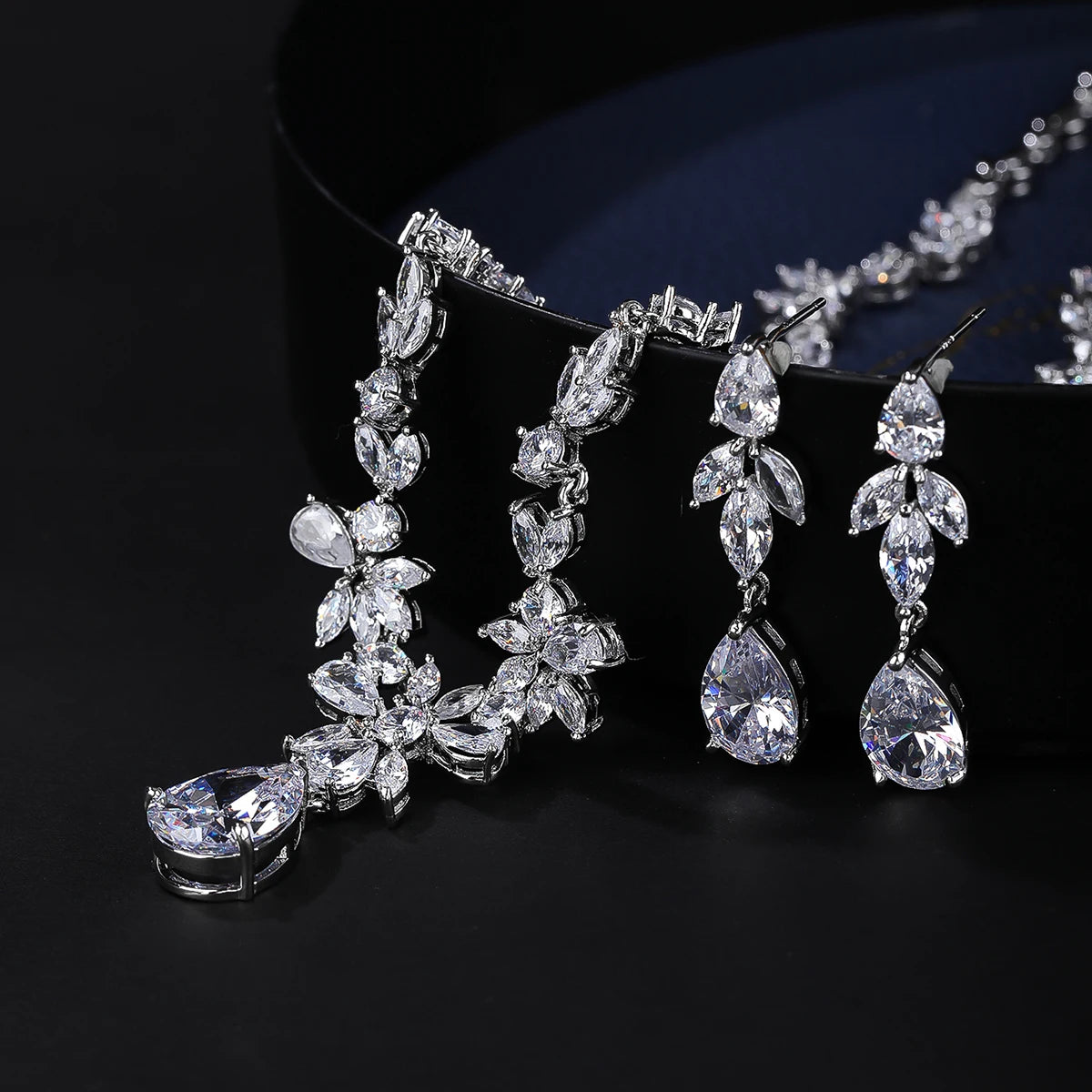 Pieces High Quality Zirconia Fashion Zirconia  Set Jewelry Zirconia