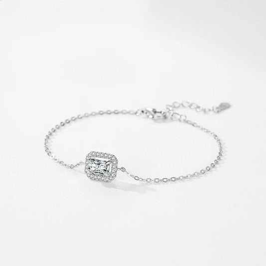 Bracelets  Top Quality Real 925 Sterling Silver Zircon  Jewelry