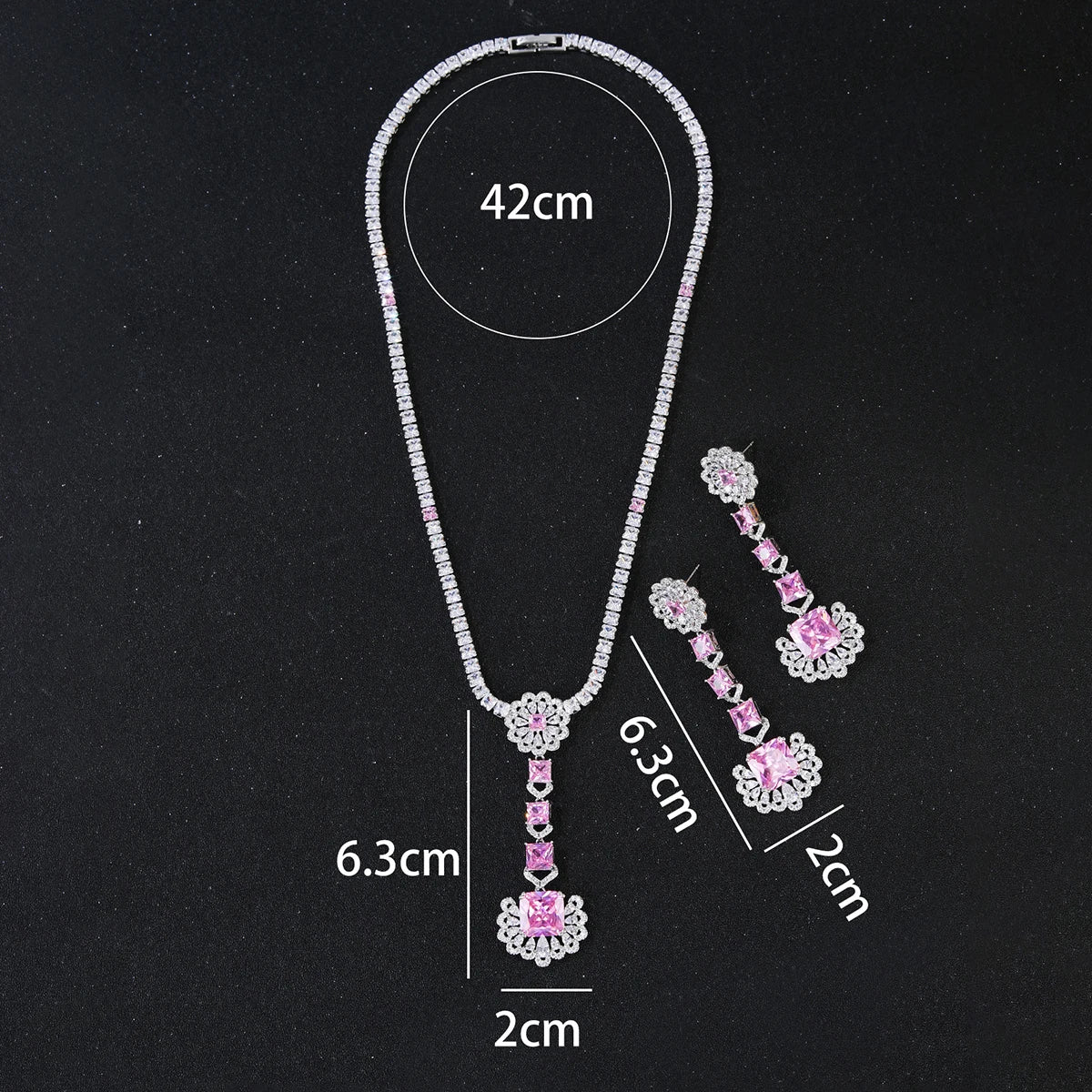 Pieces High Quality Zirconia Fashion Zirconia  Set Jewelry Zirconia