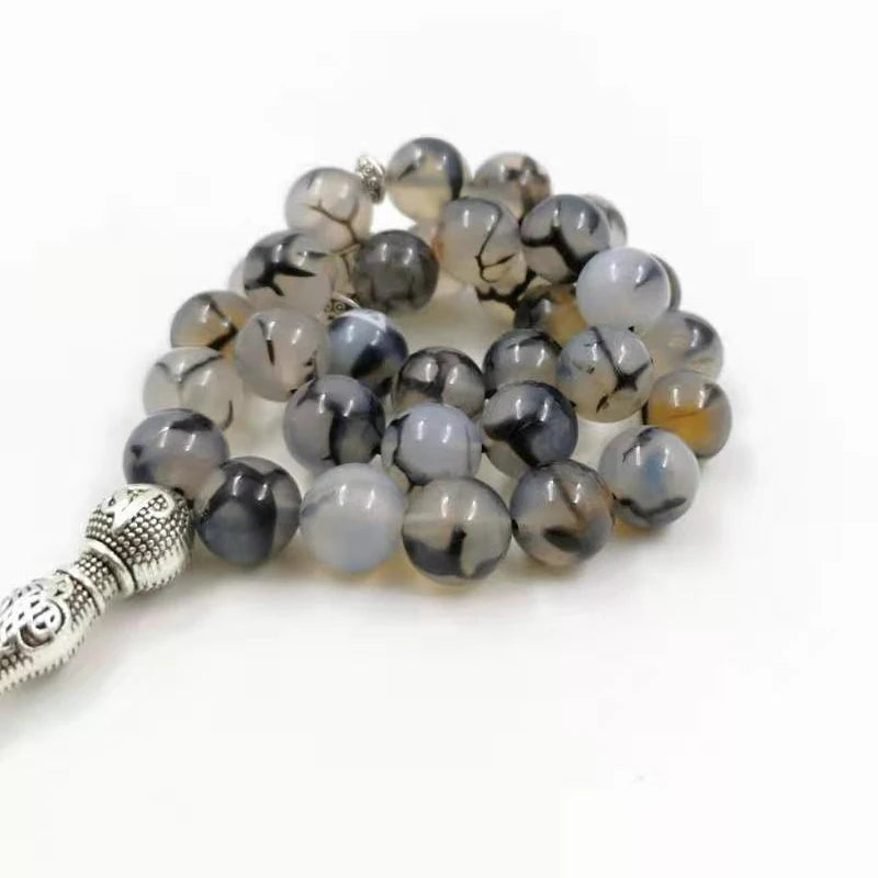 Muslim Bracelets Natural agates Tasbih gift for Husband and father misbaha Featured prayer