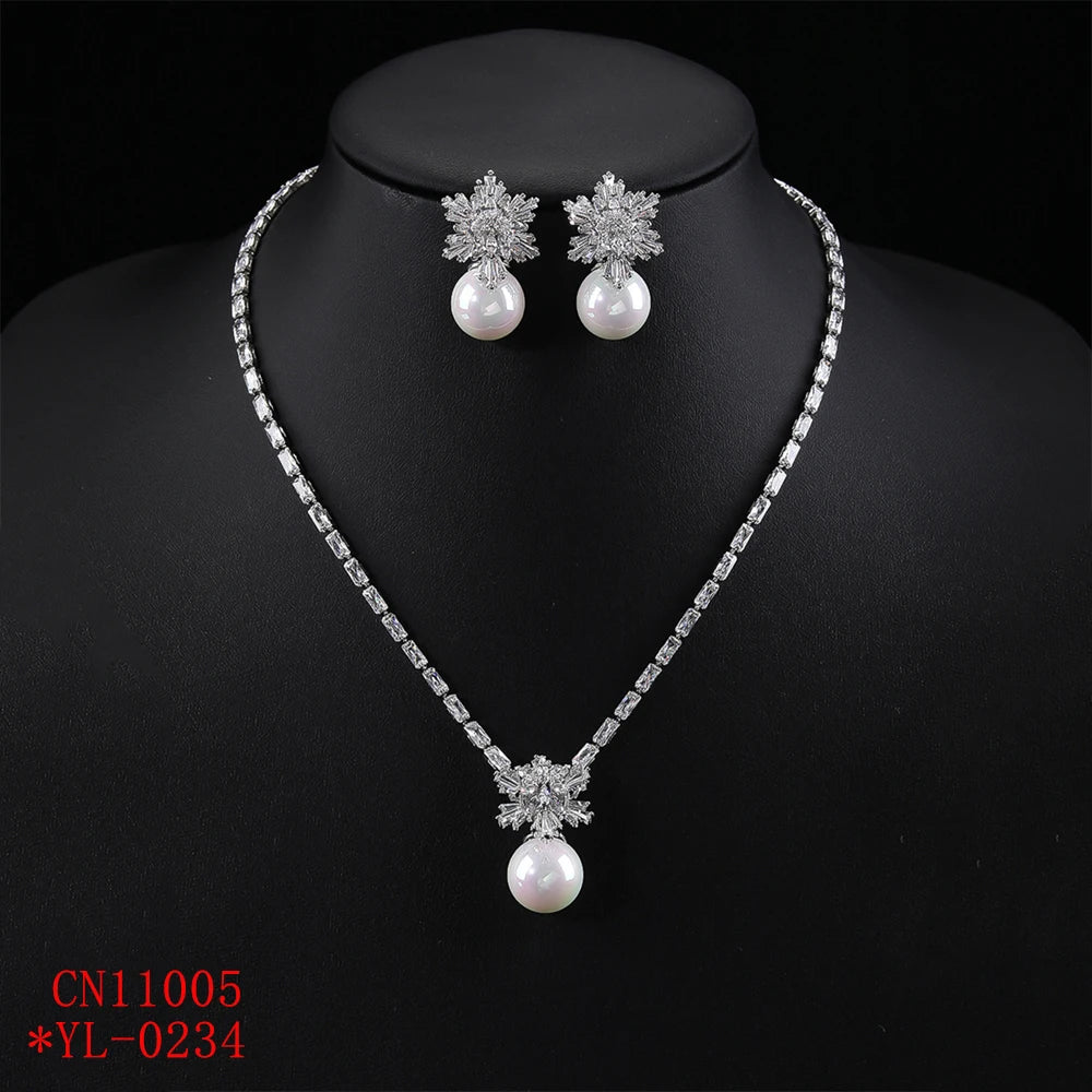 High Quality Zirconia Fashion Zirconia  Set Jewelry Zirconia