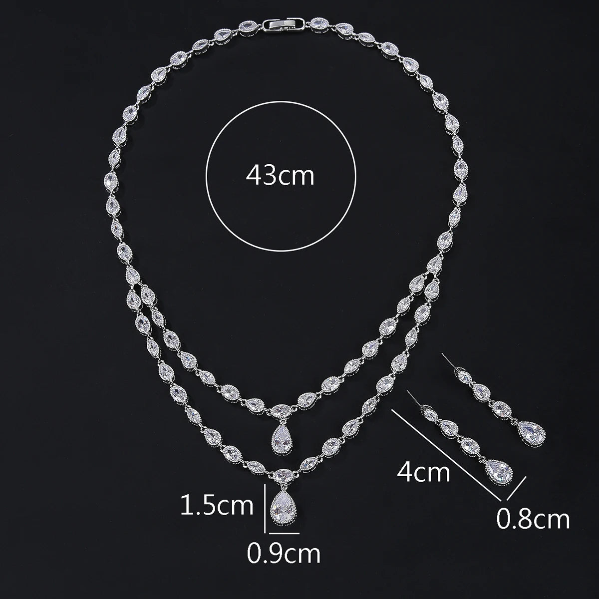 Fashion  Zirconia Jewelry Sets