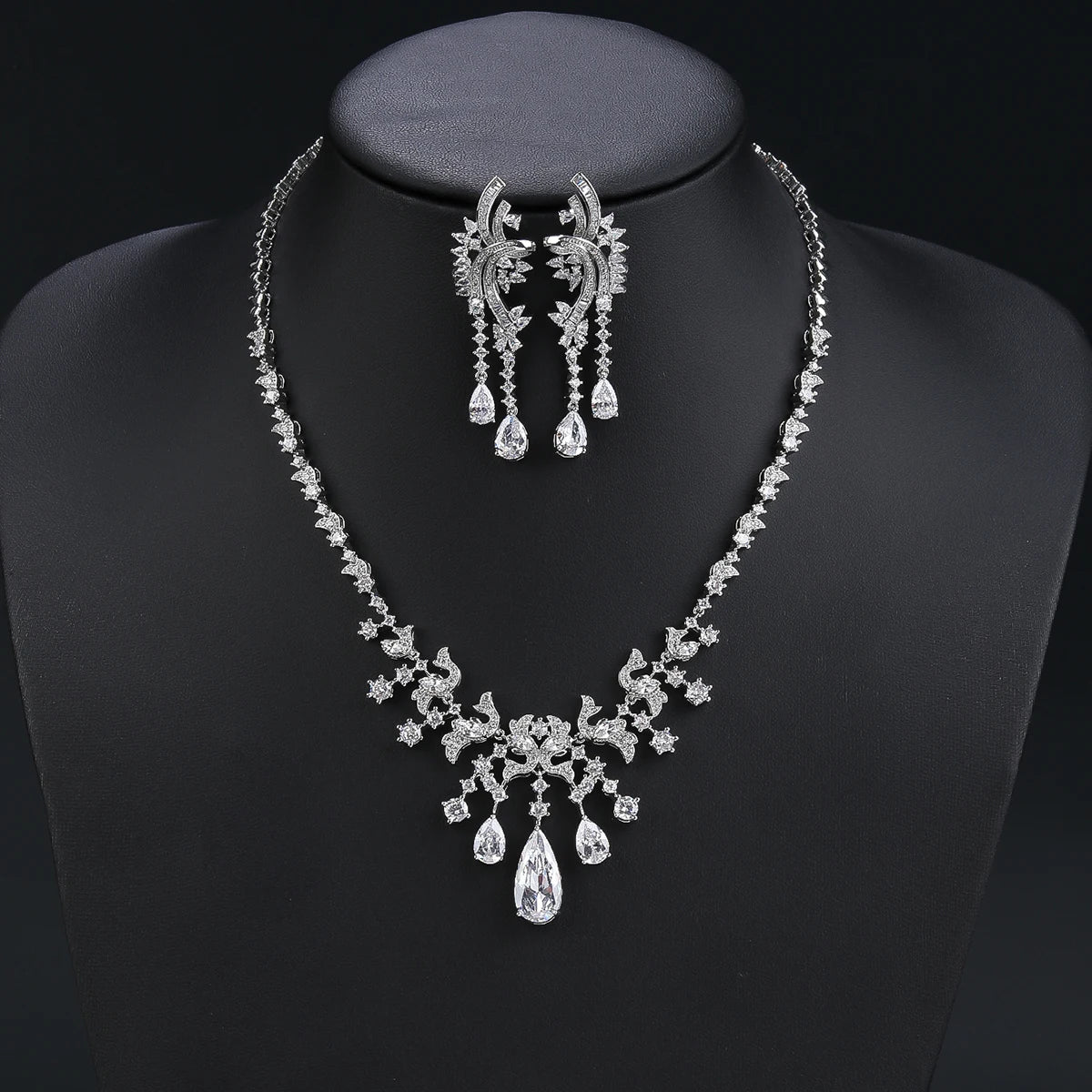 Zirconia  Luxury  Jewelry Set