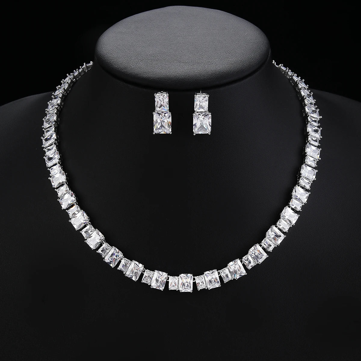 Luxury Pieces High Quality Zirconia Fashion Zirconia  Set Jewelry Zirconia