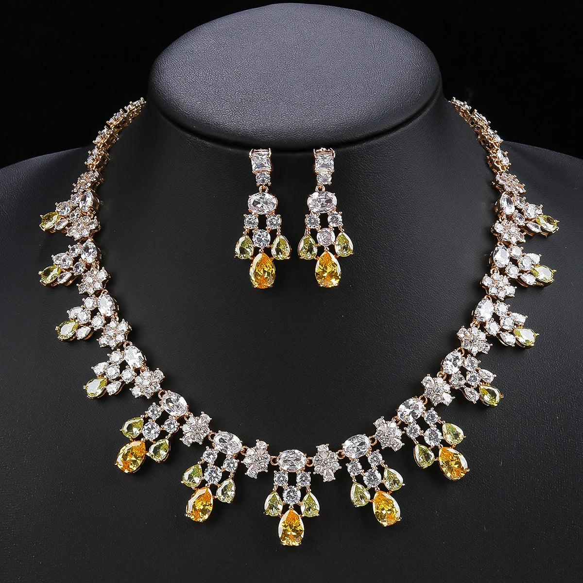 Luxury Set  Zircon Jewelry Set