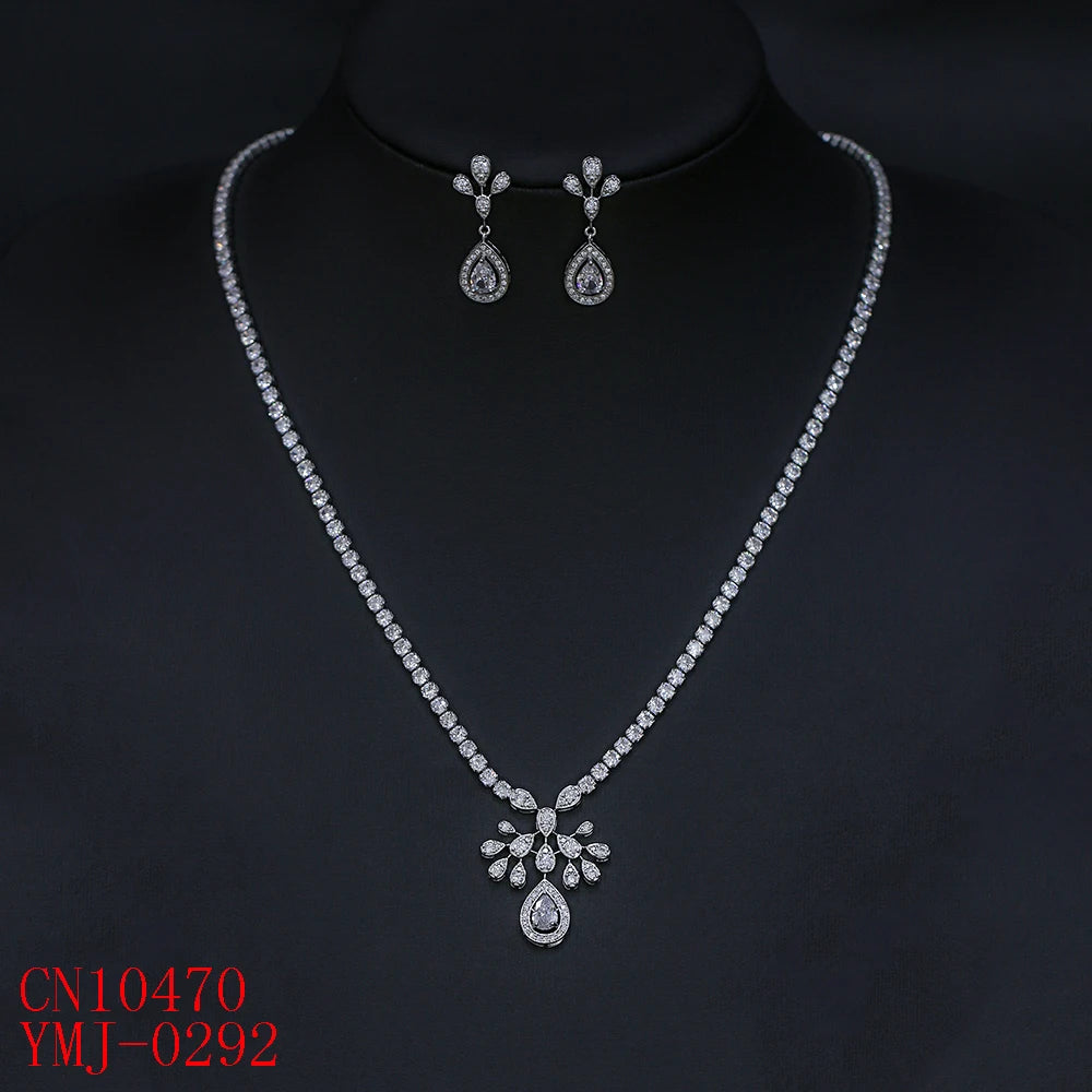 Luxury Pieces High Quality Zirconia Fashion Zirconia  Set Jewelry Zirconia