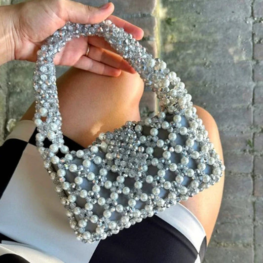 Crystal  Handmade Shoulder Bags