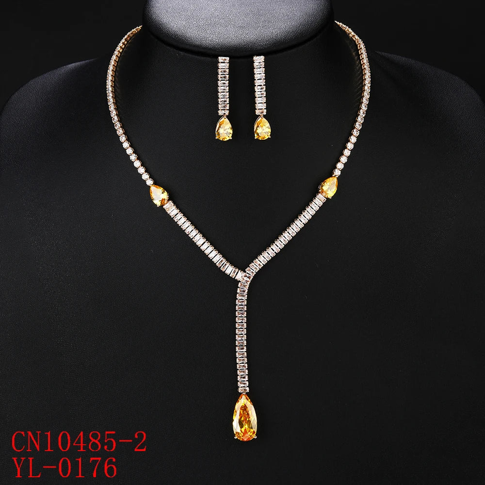 Pieces High Quality Zirconia Fashion Zirconia  Set Jewelry Zirconia