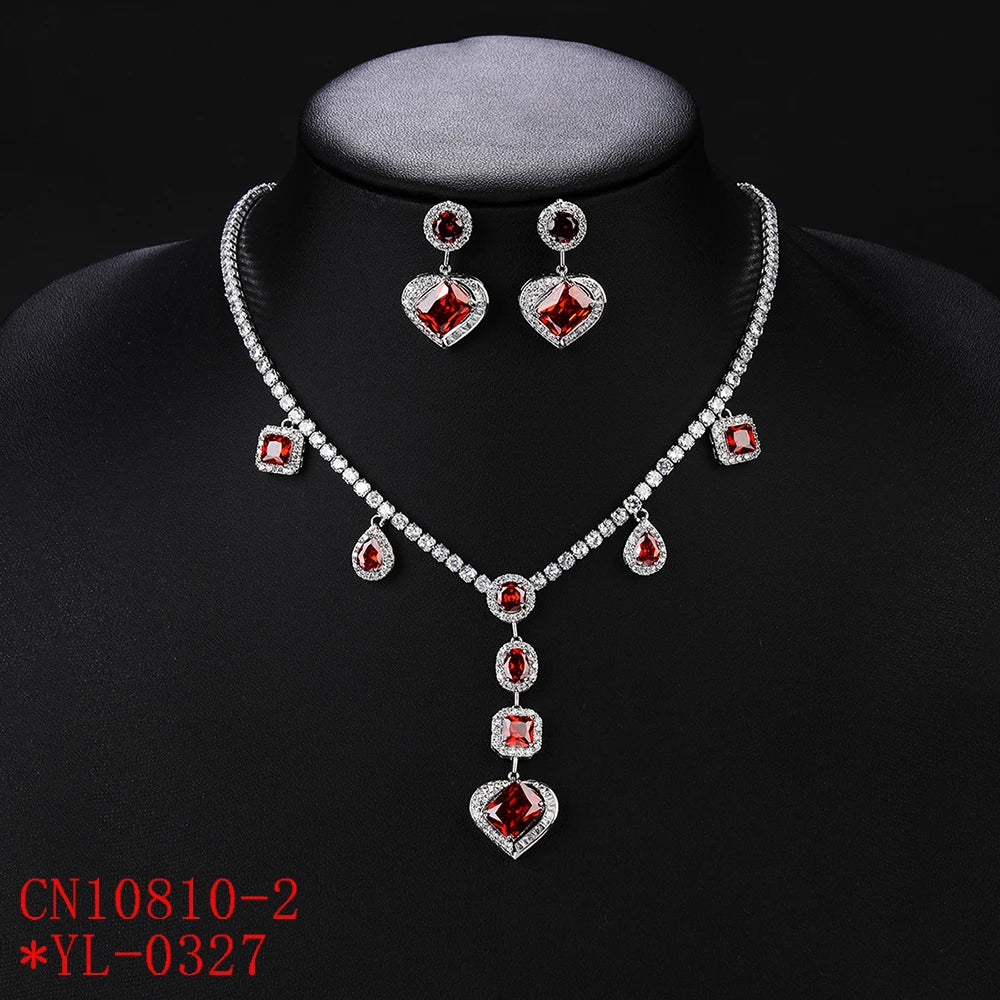 Pieces High Quality Zirconia Fashion Zirconia  Set Jewelry Zirconia