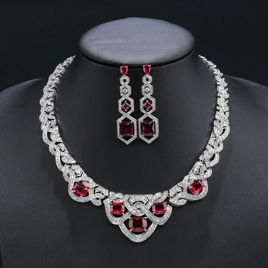 Luxury  Zirconia Jewelry Set