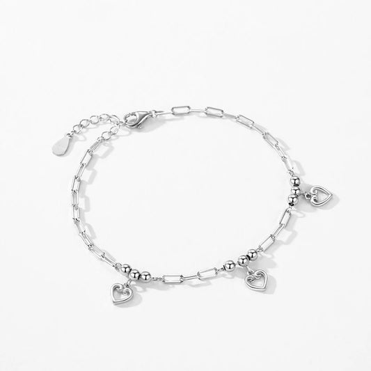 Real 925 Sterling Silver Bracelets Luxury  Jewelry