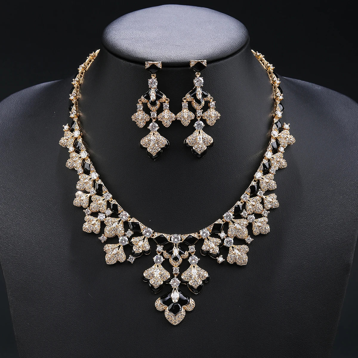 Luxury Pieces High Quality Zirconia Fashion Zirconia  Set Jewelry Zirconia