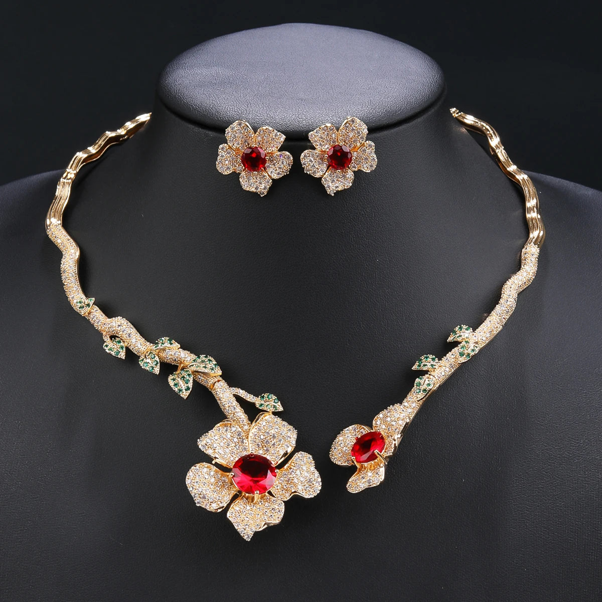 Luxury Pieces High Quality Zirconia Fashion Zirconia  Set Jewelry Zirconia