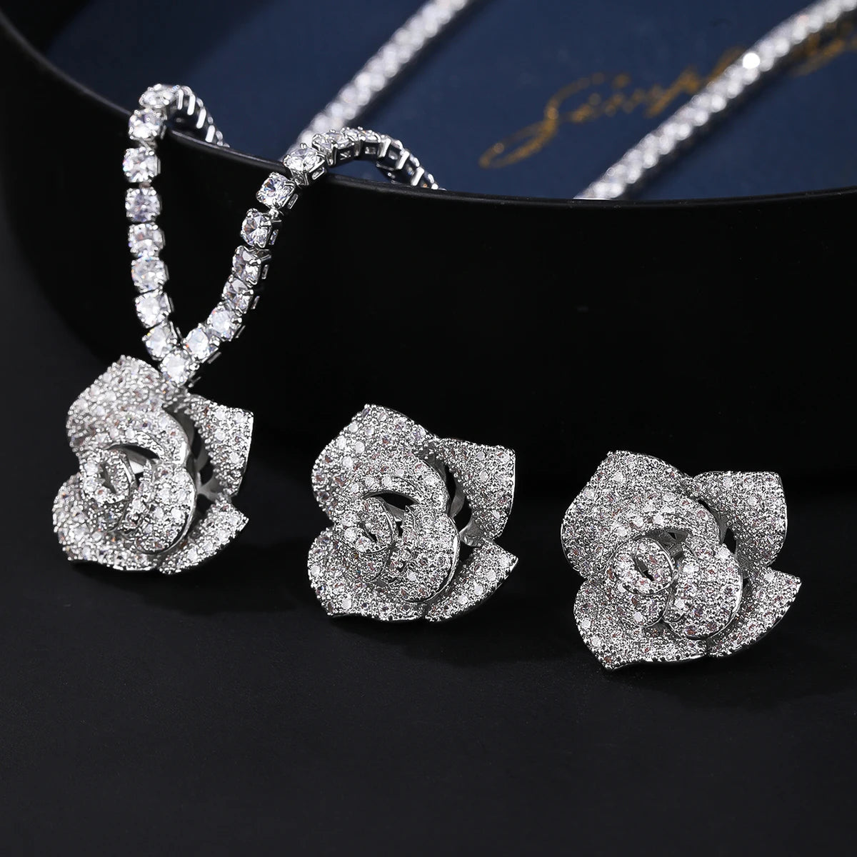 High Quality Zirconia Fashion Zirconia  Set Jewelry Zirconia