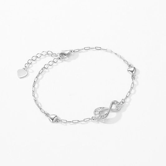 Real 925 Sterling Silver Bracelets Luxury  Jewelry