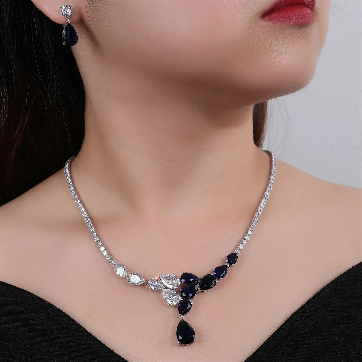 High Quality Zirconia Fashion Zirconia  Set Jewelry Zirconia