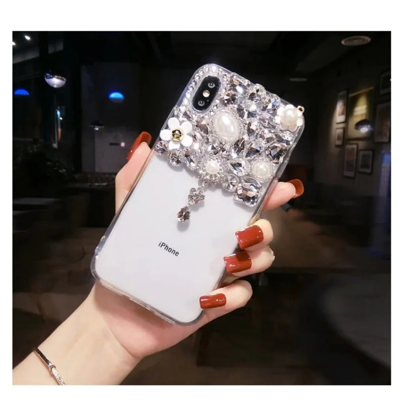 Luxury bling crystal case for Huawei P20, P30, P40, P50 pro, Lite, mate 20, 30, 40 pro, Lite, Diamond