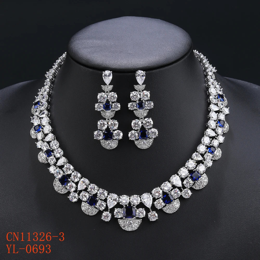 Zirconia  Sets Accessories Jewelry