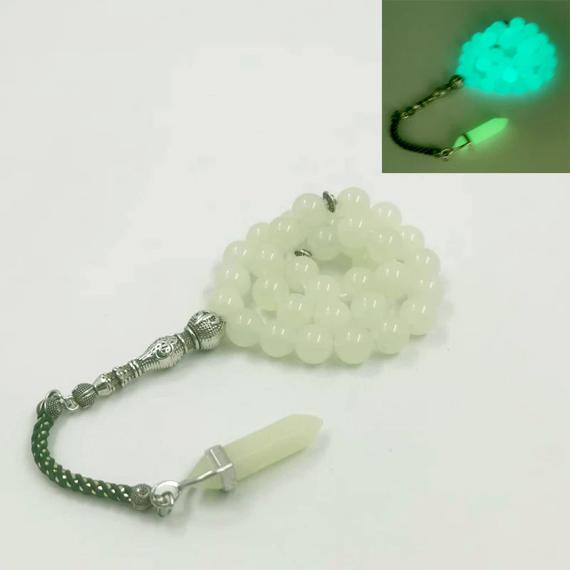 Tasbih Luminous stone misbaha islamic product prayer beads saudi