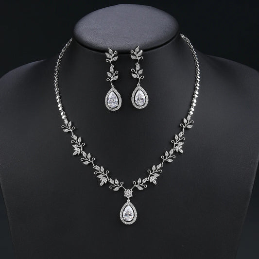 Luxury Pieces High Quality Zirconia Fashion Zirconia  Set Jewelry Zirconia