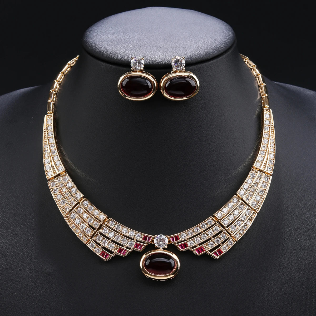 Luxury Pieces High Quality Zirconia Fashion Zirconia  Set Jewelry Zirconia