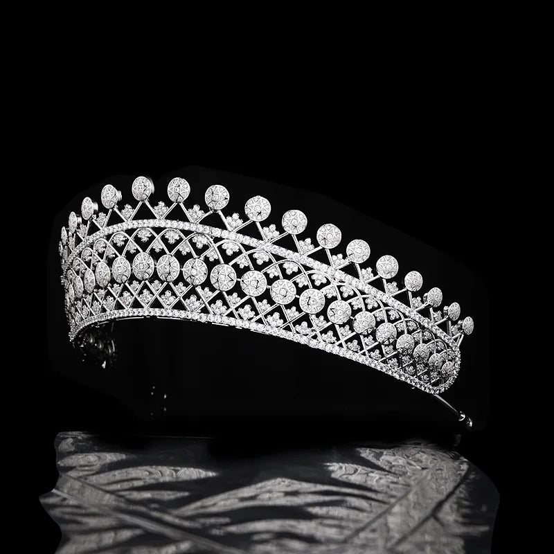 Vintage Luxury  Zirconia Crown Jewelry