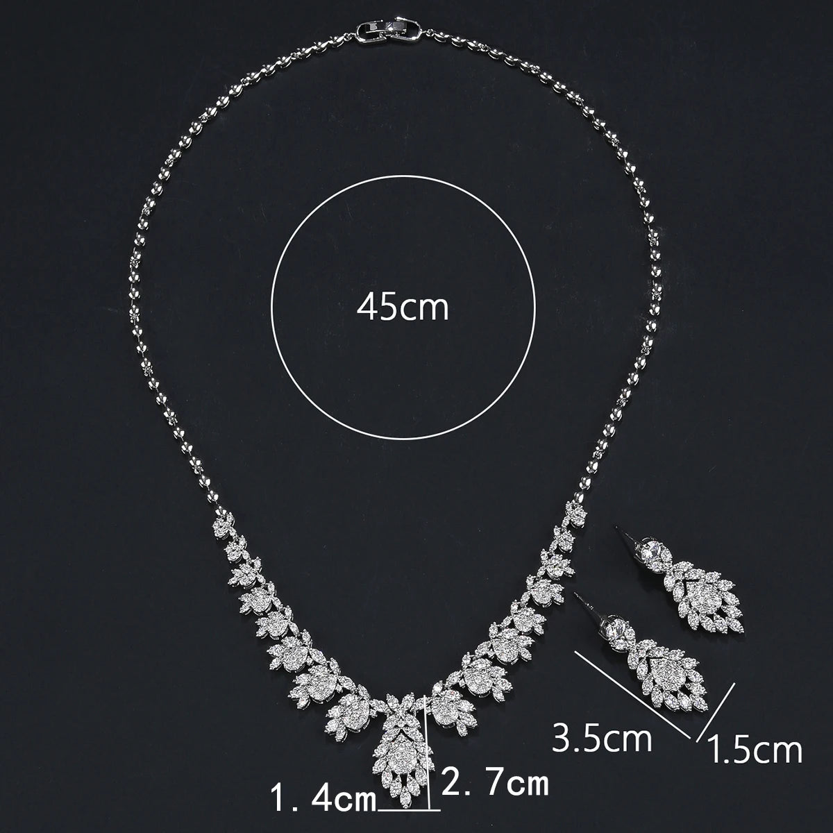 Fashion  Zirconia  Set Jewelry