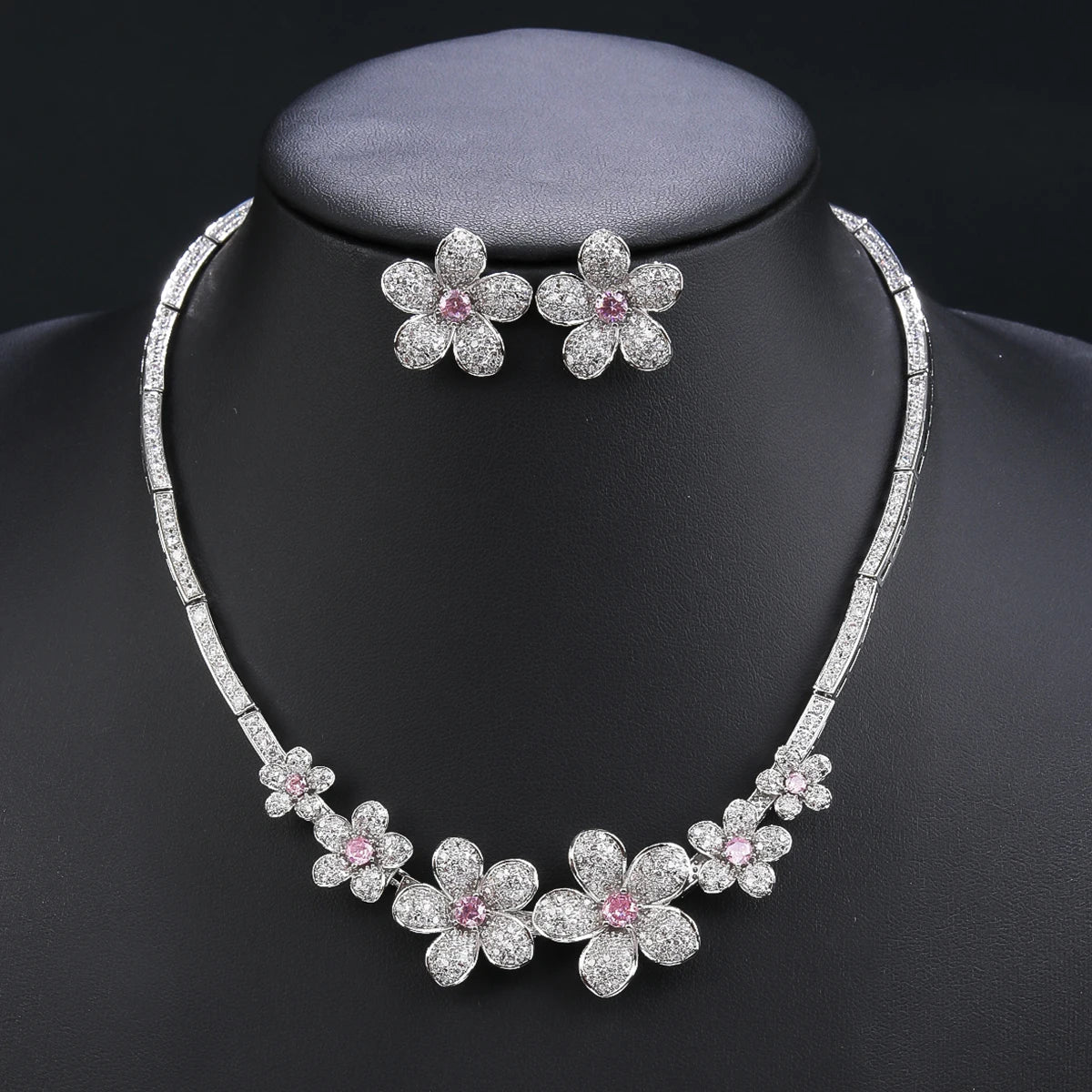 Luxury Pieces High Quality Zirconia Fashion Zirconia  Set Jewelry Zirconia