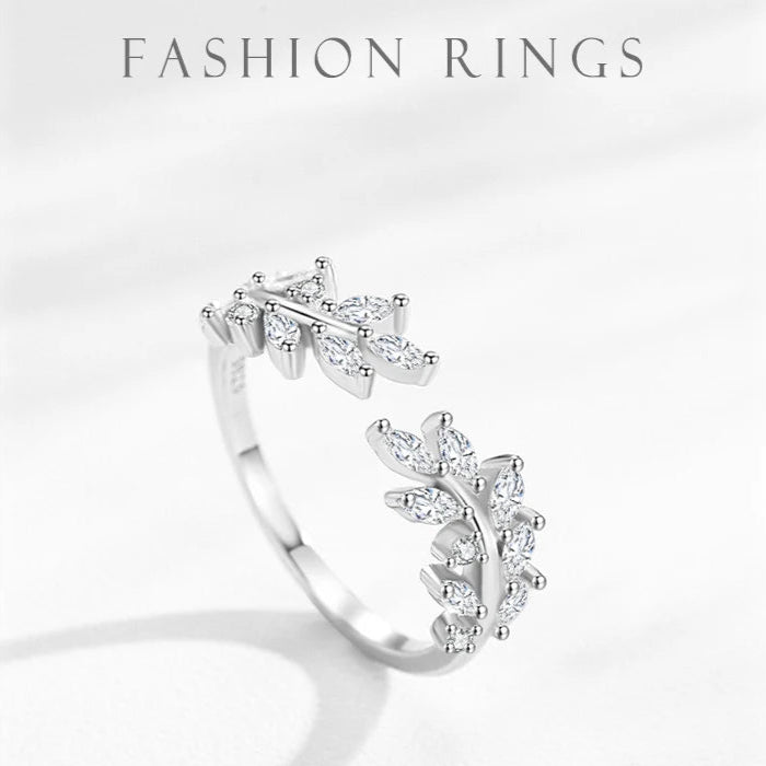 925 Sterling Silver Rings QUEEN