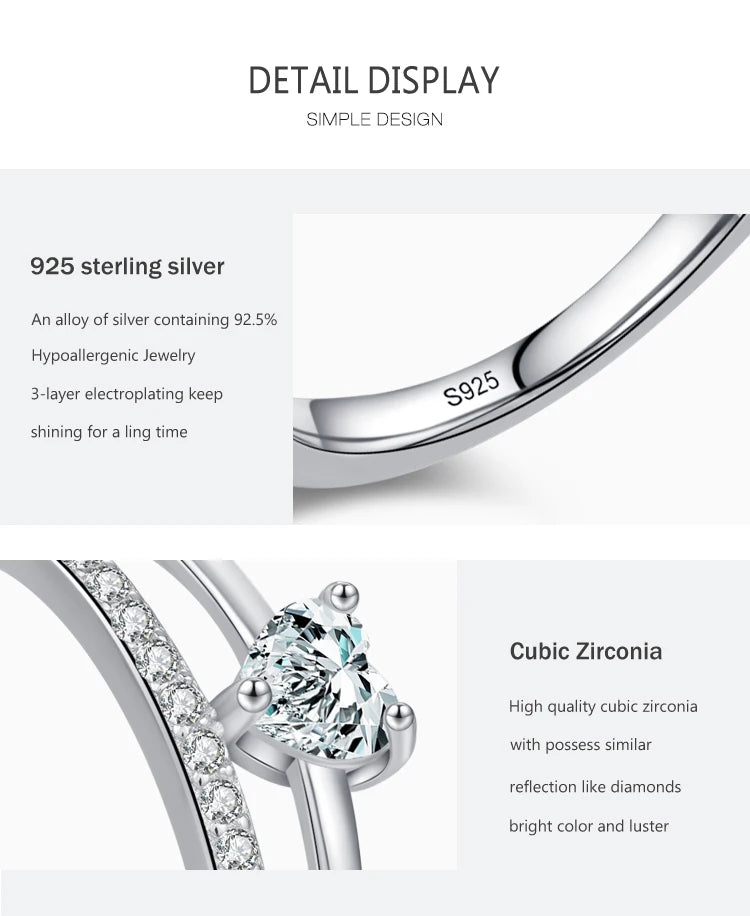 Sterling Silver Elegant  Romantic