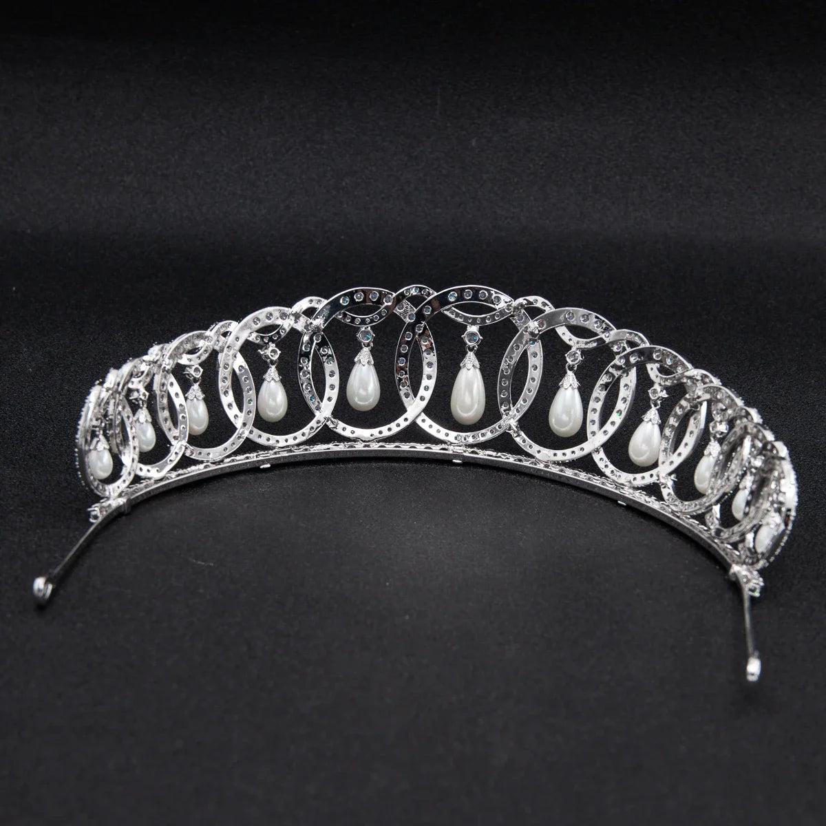 Luxury  Zirconia Crown Accessories Princess  Crystal Queens