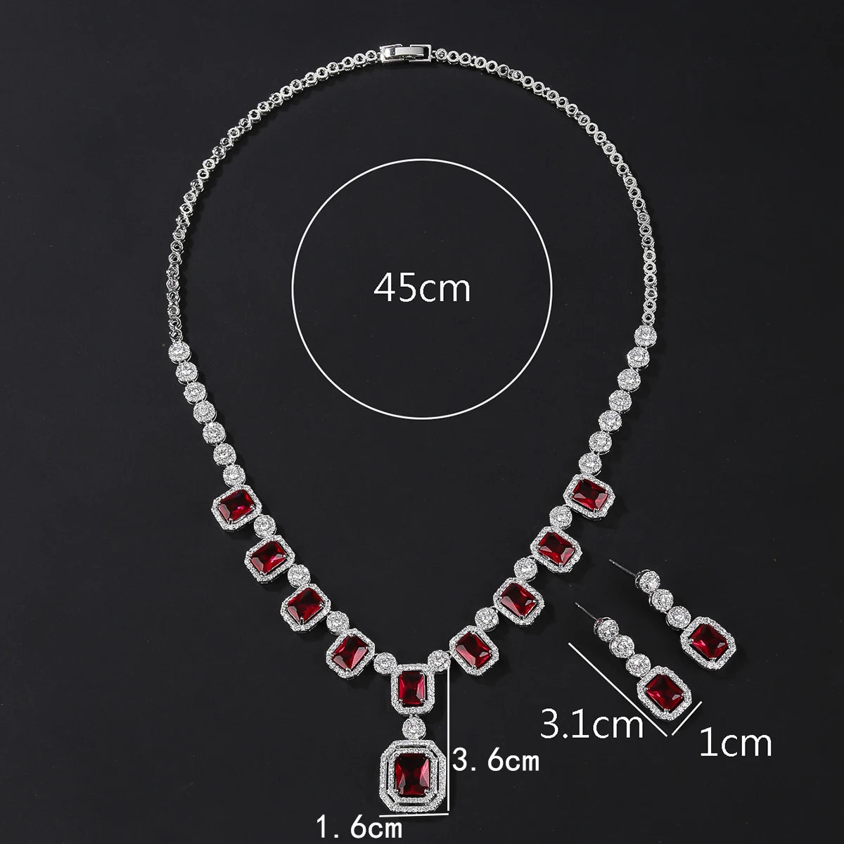 Zirconia   Jewelry Set