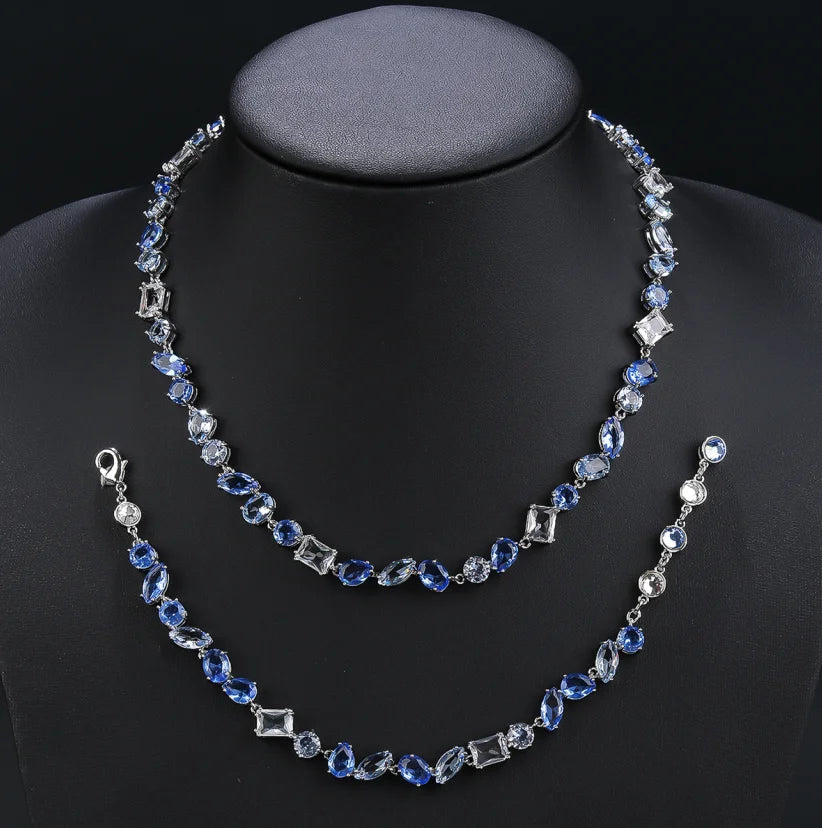 Luxury Pieces High Quality Zirconia Fashion Zirconia  Set Jewelry Zirconia