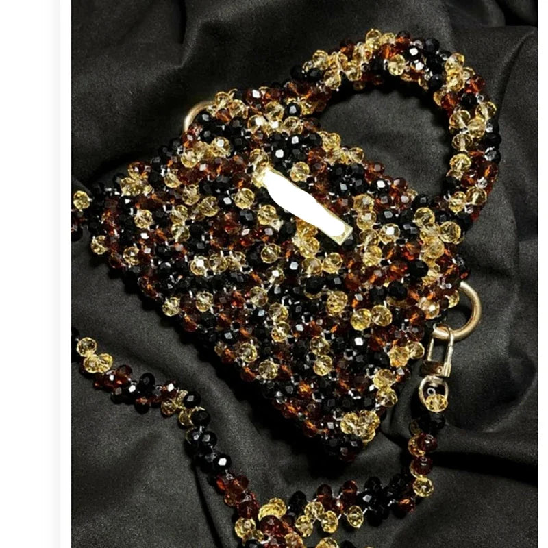 High Quality  Handmade  bag  Crystal