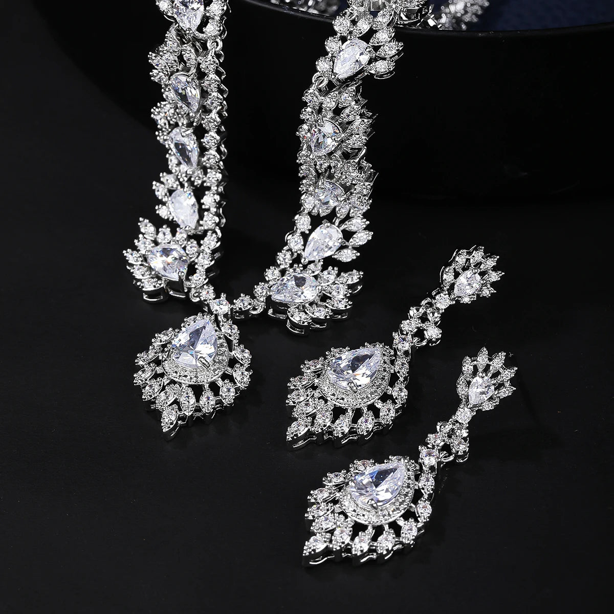 Pieces High Quality Zirconia Fashion Zirconia  Set Jewelry Zirconia