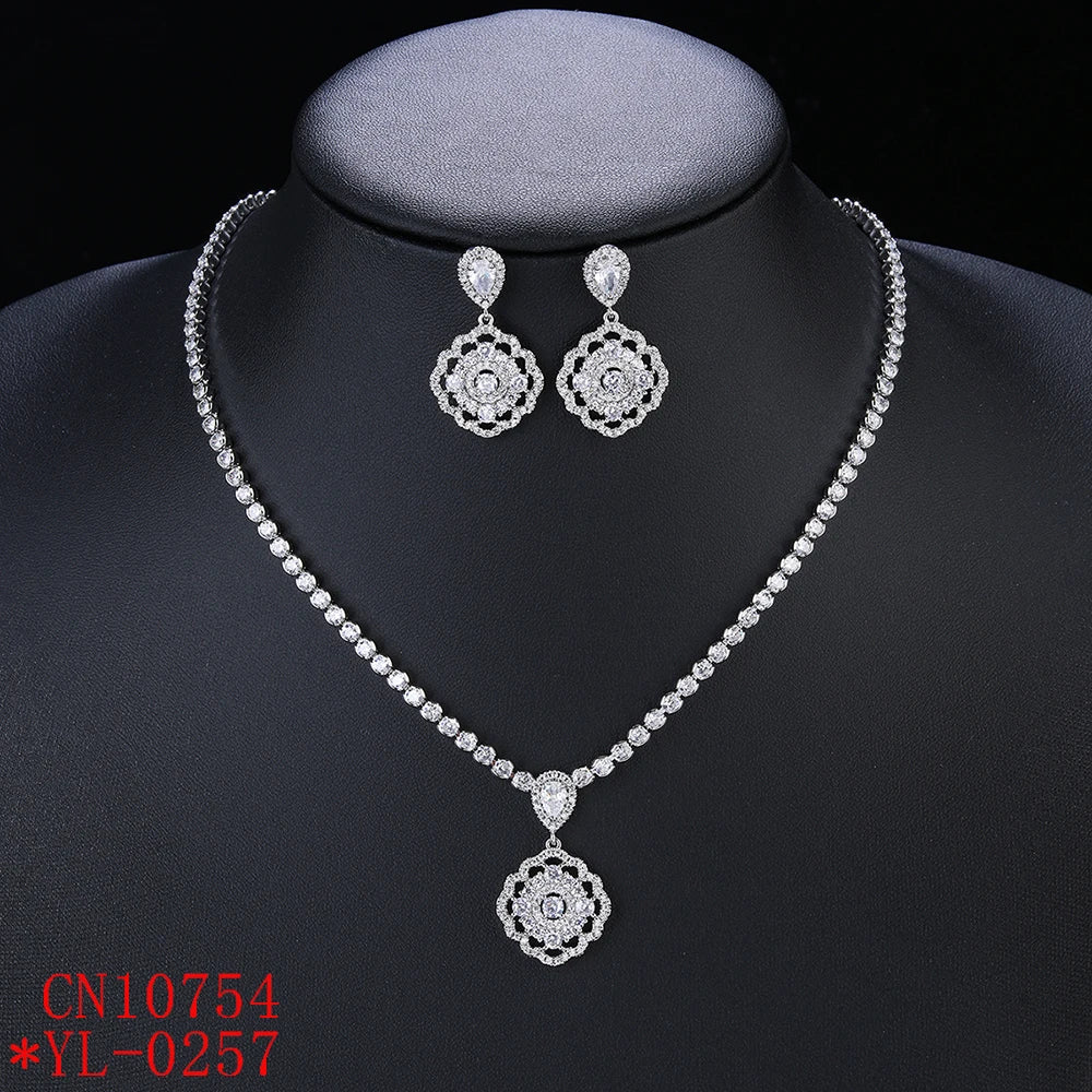 Fashion Zirconia  Set Jewelry Zirconia