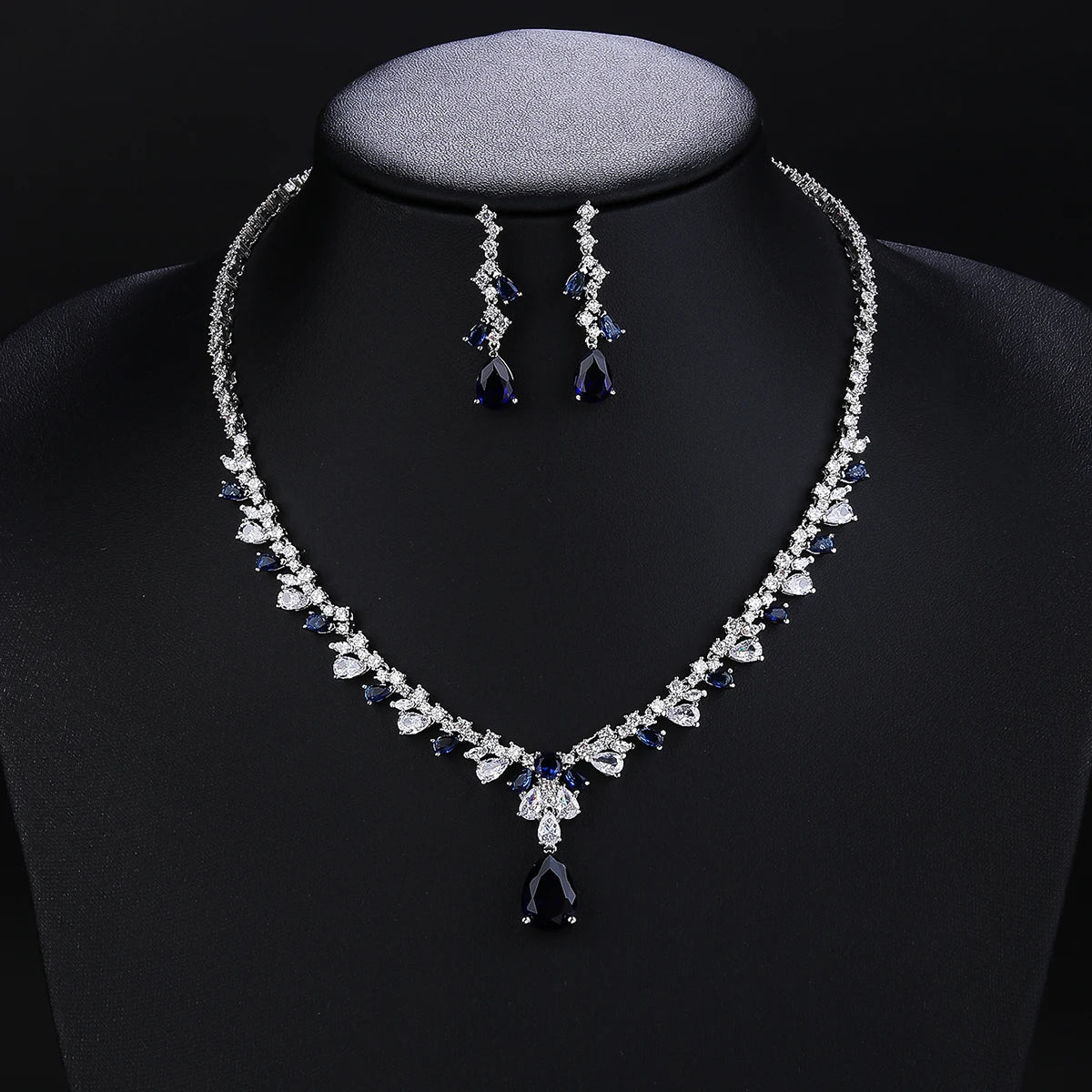 Luxury Pieces High Quality Zirconia Fashion Zirconia  Set Jewelry Zirconia